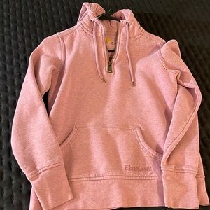 Half zip hoodie
